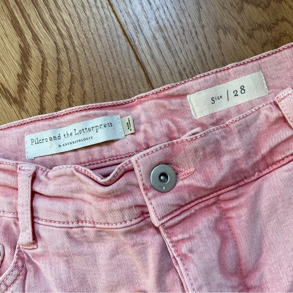 Pilcro pink skinny jeans - Picture 3 of 6